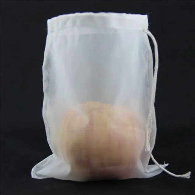 Alt view image 3 of 7 - 2 Pcs - Cold Brew Coffee Bag - 9"X5" Ultra Fine Mesh-75 Micron Food Grade Nylon, Seamless Bottom Reusable Cold Brew Coffee Filter/Coffee Maker