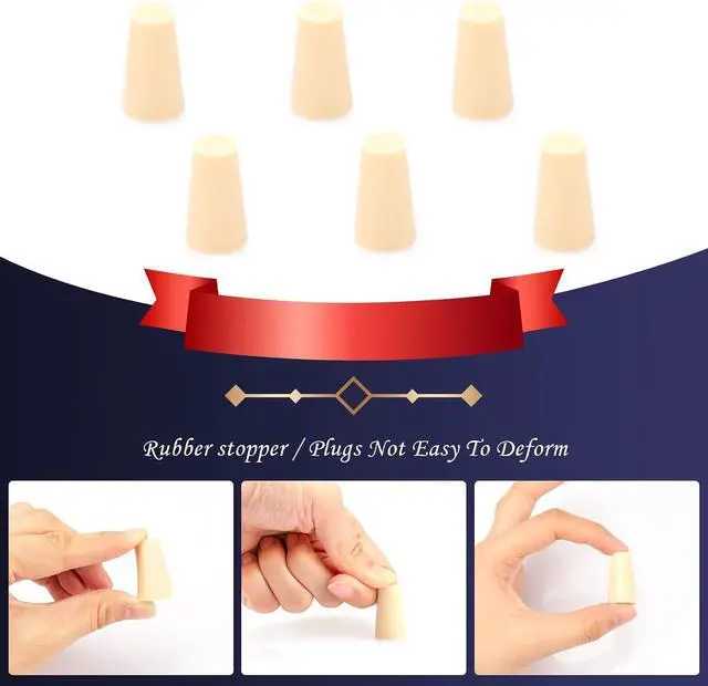 Alt view image 5 of 7 - Coffee Stopper/Plugs Fit For Toddy and Filtron Cold Brew Systems
