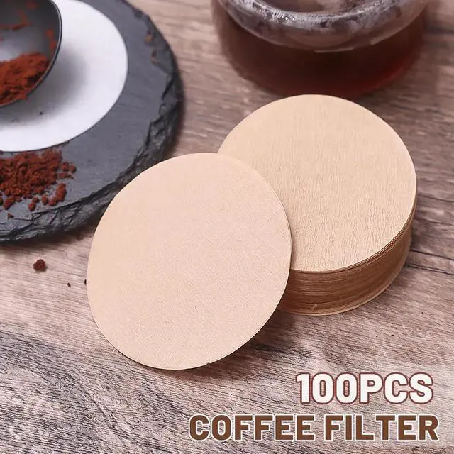 Alt view image 4 of 6 - 100 Count Unbleached Coffee Filters,Paper Filter Compatible With OXO Good Grips Coffee Maker Compact Cold Brew Coffee Maker