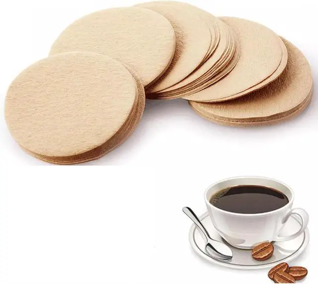 Alt view image 6 of 6 - 100 Count Unbleached Coffee Filters,Paper Filter Compatible With OXO Good Grips Coffee Maker Compact Cold Brew Coffee Maker