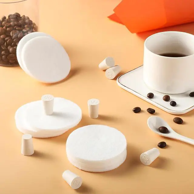 Alt view image 6 of 7 - 20 Pack Cold Brew Coffee Filters Set with Replacement Rubber Stoppers