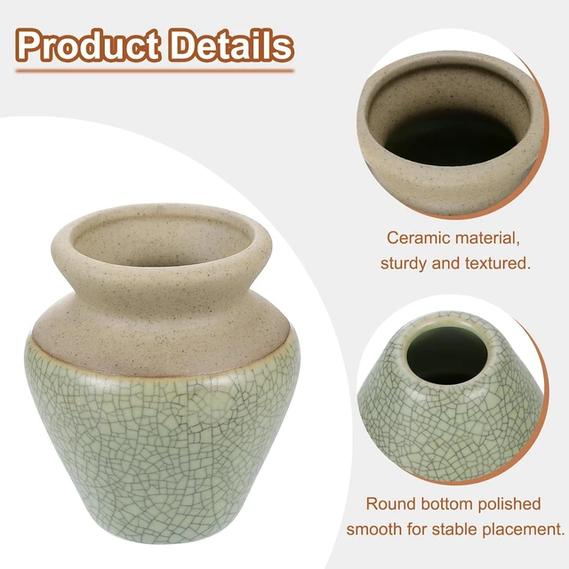 Alt view image 4 of 7 - HARFINGTON Ceramic Chasen Stand 66mm Matcha Whisk Holder Teas Set Whisk Stand Traditional Matcha Tea Chasen Holder Tea Set Accessories for Tea Tasting, Gray Green