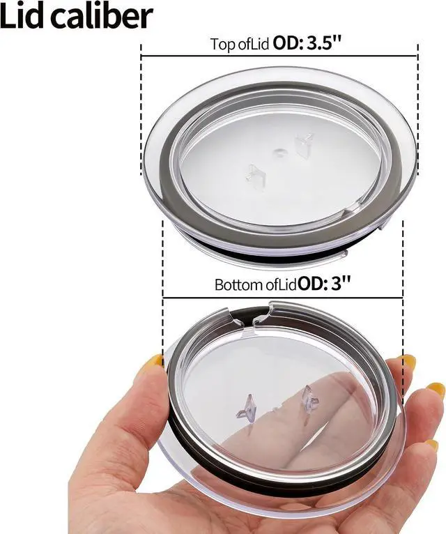 Alt view image 2 of 6 - Milk Frother Lid for Nespresso Aeroccino 3, Stainless Steel Replacement Cover Seal Part 93271, Dishwasher Safe, Fits Models 3593 & 3594