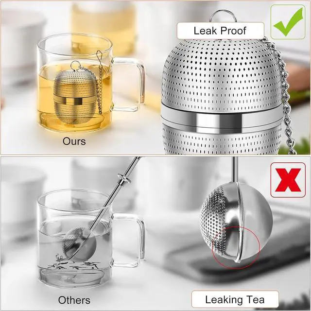 Alt view image 4 of 7 - Numola Tea Ball Infuser for Loose Tea