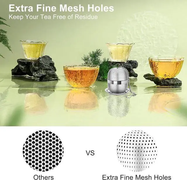 Alt view image 5 of 7 - Numola Tea Ball Infuser for Loose Tea