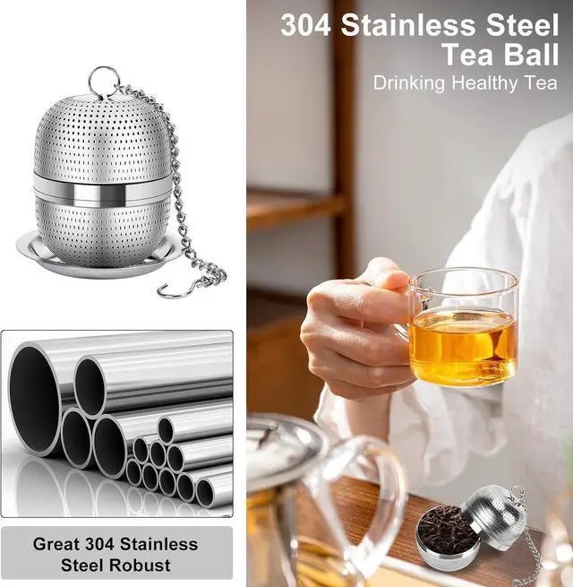 Alt view image 6 of 7 - Numola Tea Ball Infuser for Loose Tea