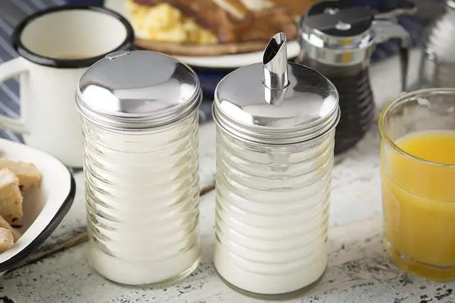 Alt view image 3 of 7 - Tablecraft 12 oz Beehive Sugar Pourer, clear
