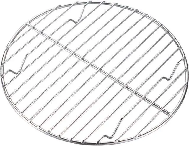 Main image of CAMPINGMOON 8.27inch/21cm Round Stainless Steel Roasting Baking Steaming Cooling Rack Cooking Grid Grill Fits for 10-inch Dutch Oven W21