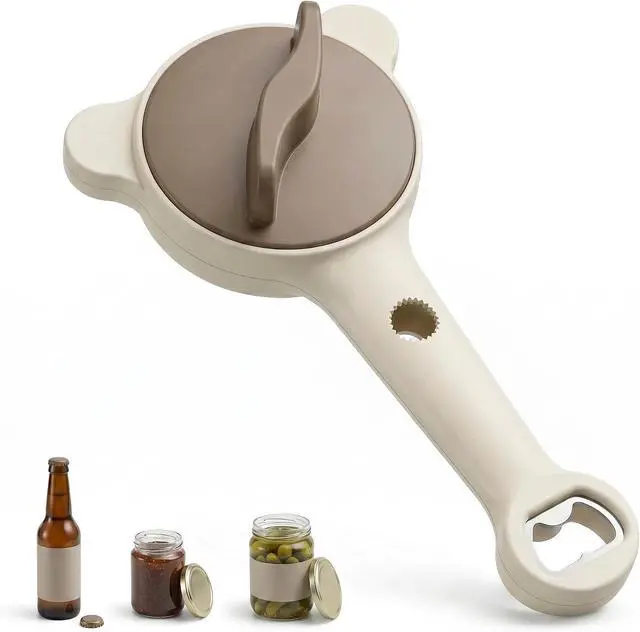 Main image of 4-in-1 Jar Opener for Seniors, Adjustable Lid Opener with Steel Jaws and Non-Slip Handle, Effort-Saving Bottle & Jar Opener for Weak Hands and Arthritis, Opens 13.5 Inch Lids