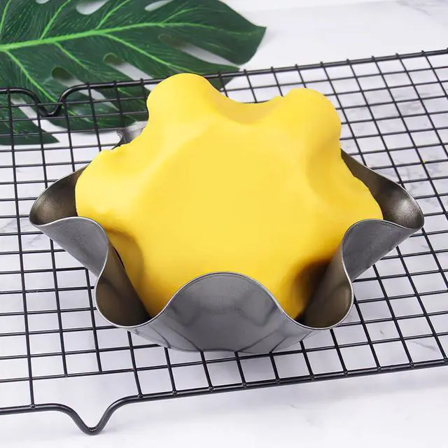 Alt view image 5 of 7 - 2 Pack 8.5" Nonstick Large Taco Shell Bowl Carbon Steel Tortilla Maker Shell Pans Baking Molds Tostada for Frying Salad Bowls