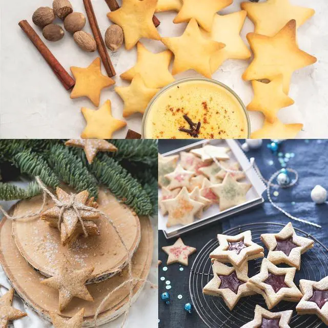 Alt view image 7 of 7 - Star Cookie Cutter Set 6pcs Star Shaped Mold Metal Cookie Cutters Sandwiches Cutter Shapes Biscuit Mold for Kids Holiday Birthday Party