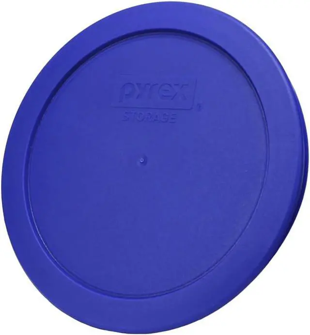 Alt view image 7 of 7 - Pyrex 7201-PC (4-Cup) Cadet Blue Food Storage Lids (3-Pack) - Made in USA