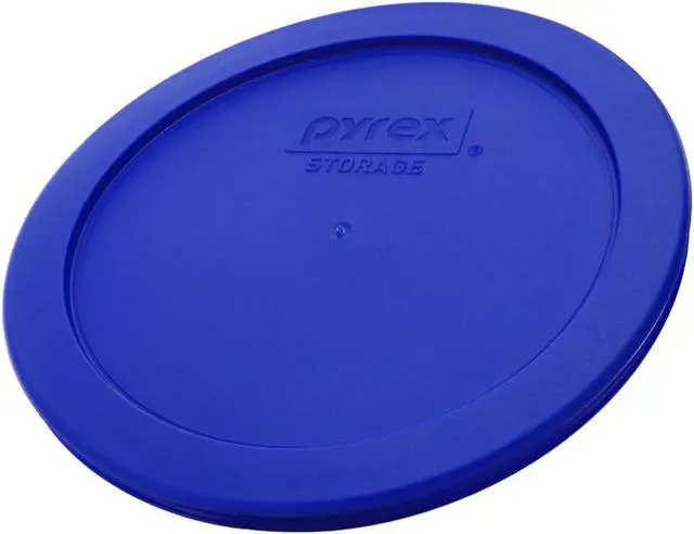 Alt view image 4 of 7 - Pyrex 7201-PC (4-Cup) Cadet Blue Food Storage Lids (3-Pack) - Made in USA
