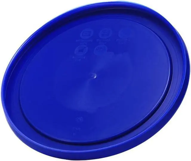 Alt view image 5 of 7 - Pyrex 7201-PC (4-Cup) Cadet Blue Food Storage Lids (3-Pack) - Made in USA