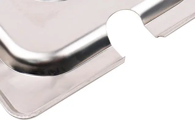 Alt view image 4 of 7 - MY MIRONEY 2PCS Stainless Steel 1/6 Size Steam Table Pan Covers