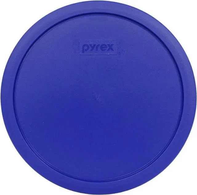 Main image of Pyrex 7403-PC (10-Cup) Cadet Blue Sculpted Mixing Bowl Lid - Made in USA