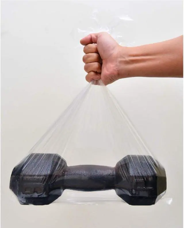 Alt view image 3 of 7 - Wowfit 100 CT 9x14 1.1 Mil Clear Plastic Bags, Flat Open Poly for Bread