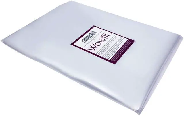 Alt view image 5 of 7 - Wowfit 100 CT 9x14 1.1 Mil Clear Plastic Bags, Flat Open Poly for Bread