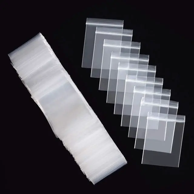Main image of 400Pcs Small Zip Bags, 2 x 3 Inches Plastic Bag, Jewelry Bags