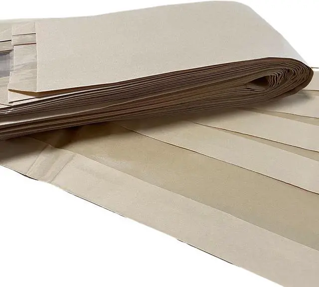 Alt view image 3 of 6 - 40 Pack Baguette Bags,Kraft Paper Long French Bread Bags for Homemade Bread with Clear Front Window(23.5 x 4.3 x 1.6 Inch),Label Seal Sticker Included