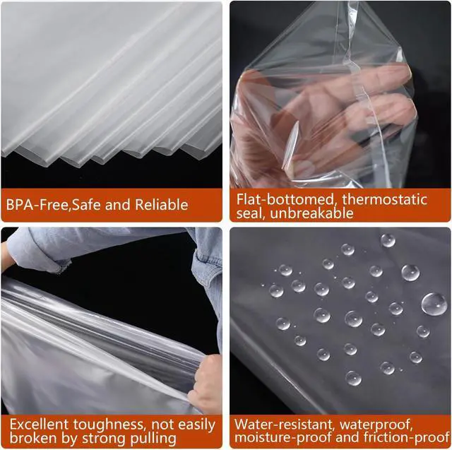 Alt view image 3 of 6 - 5 Gallon Bucket Liner Bags, 4Mil 12pcs 22x27.5 inches(Excluding Bucket), Turkey Brine Bag Food Grade Bags for Marinading and Brining, BPA Free, Extra Heavy Duty Leak Proof, Great for Food Storage