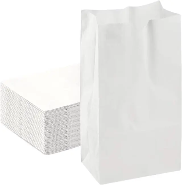 Main image of Perfect Stix 4lb Kraft Paper Bags - Pack of 50 Count (Kraft Bags 4lb-50CT) in White