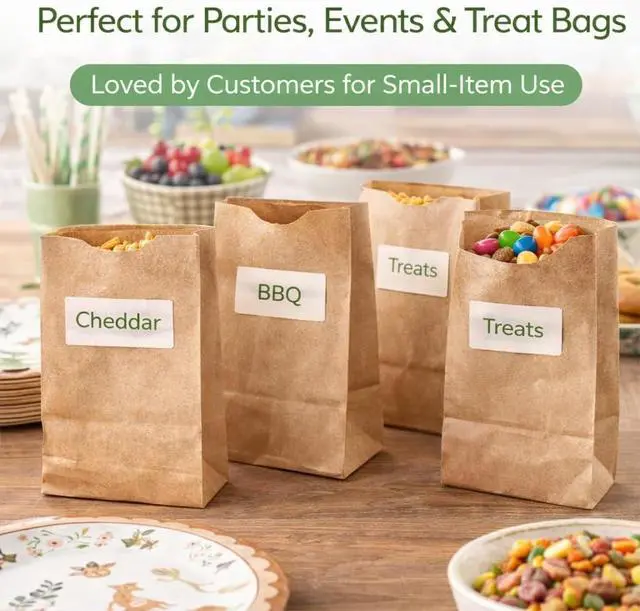 Alt view image 7 of 7 - Perfect Stix - Brown Bag 2-100 count, 2lb Brown Paper Bags - Brown Bags - 100 count (Pack of 1)