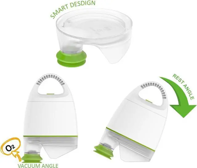 Alt view image 4 of 4 - FOSA Vacuum bag Adapter, accessory for FOSA Spanish Reusable Vacuum Food Storage Bags