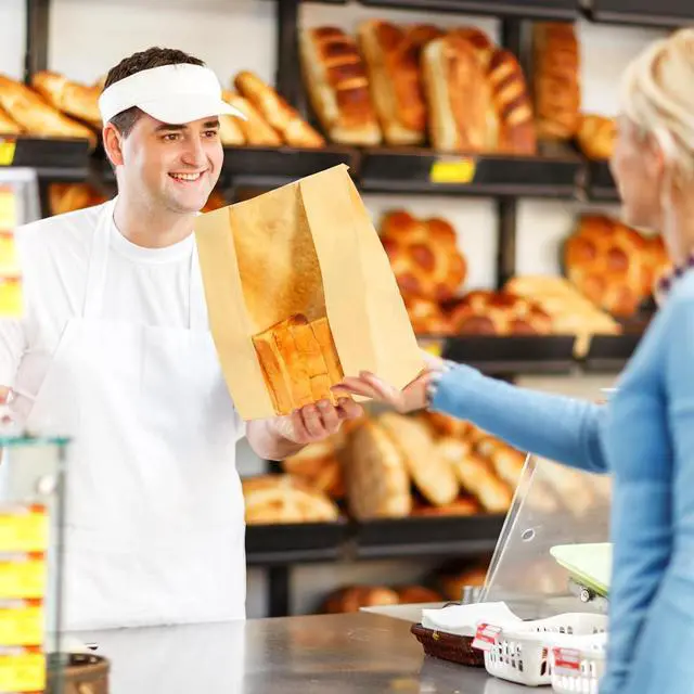 Alt view image 7 of 7 - WIKDAY Bread Bags for Homemade Bread 50PCS Sourdough Bakery Bag with Window