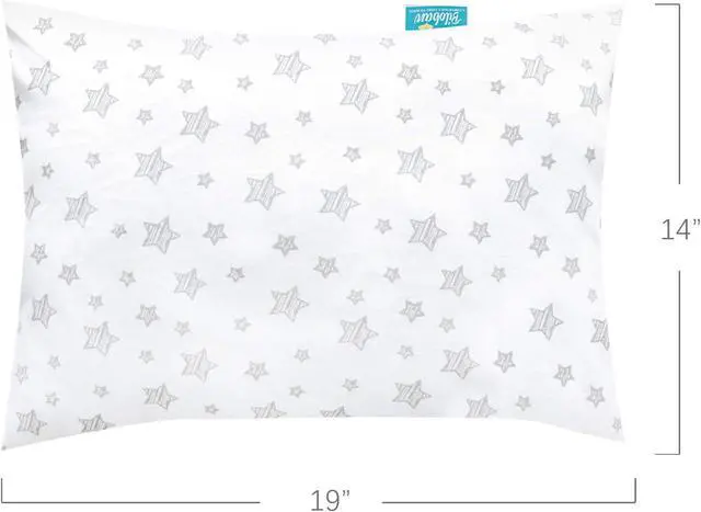 Alt view image 6 of 7 - Toddler Pillowcase Organic Cotton for 13"x18" & 14"x19" Kids Travel Pillow