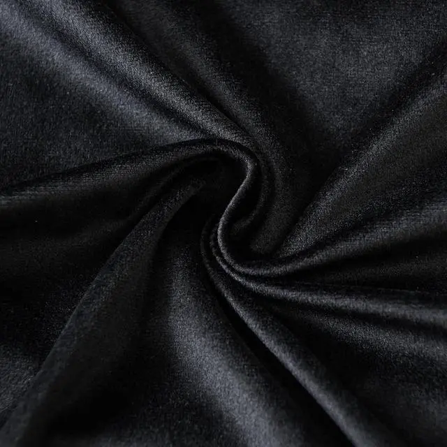 Alt view image 6 of 6 - Throw Pillow Covers Set of 2 for Couch Bed Velvet Cushion Cover 14x14,Black
