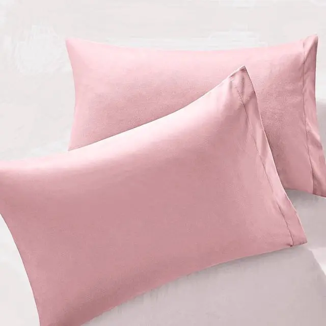 Main image of Brushed Microfiber King Pillowcases, Dusty Pink, 20x36 Inch