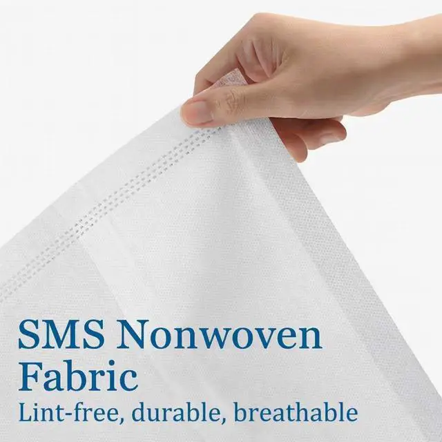 Alt view image 5 of 7 - 6 Pcs Disposable Pillowcases, 32x20 Inch Single Use Non Woven Travel Pillow Case & Pillow Covers, Individually Wrapped for Business Trips Hotels Bedding Supplies