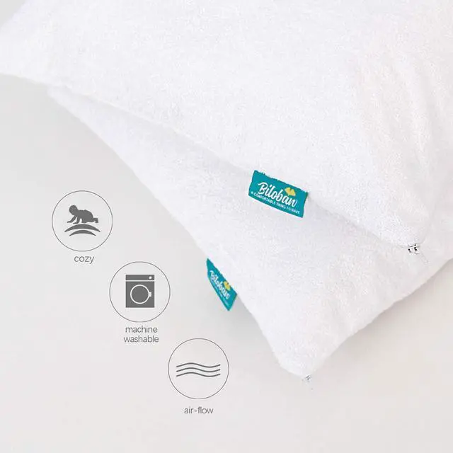 Alt view image 4 of 6 - Toddler Pillowcase Protector 2 Pack, Waterproof Pillowcase Cover