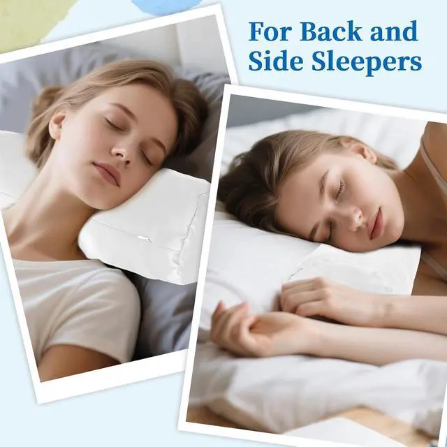 Alt view image 6 of 7 - 2 Pcs White Neck Bolster Pillow Covers Round Necks Pillowcase Silk Satin Neck Roll Pillowcases Neck Roll Pillow Cover with Zipper Breathable Silky Pillowcases Cylindrical Pillows Cushion (18 x 6 inch)