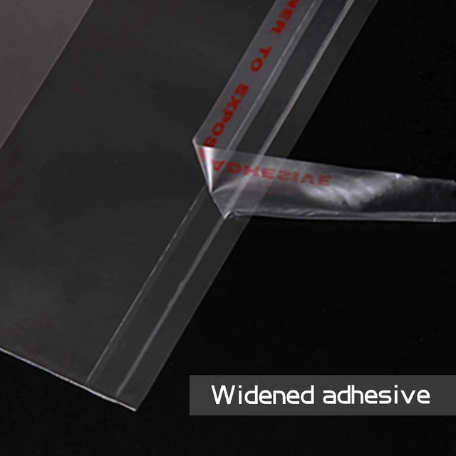 Alt view image 3 of 7 - 240Pcs 5x7 Inch, Self Sealing Cellophane Bags, Clear