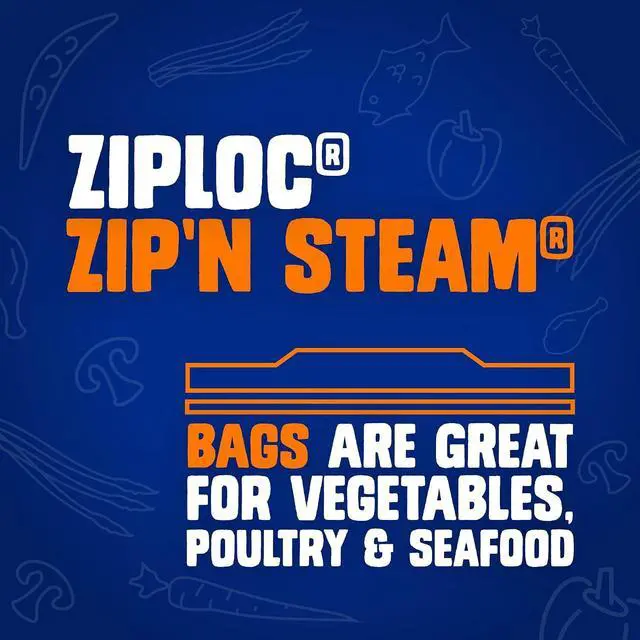 Alt view image 6 of 7 - Ziploc Zip 'n Steam Food Storage Cartons for Meal Prep, Healthy Meals in Minutes, Microwave Safe, 10 Count