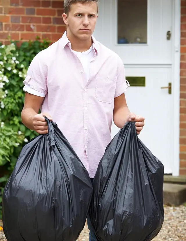 Alt view image 6 of 6 - WAIKAS Trash Bags 30 Gallon, 2.63 mil, Heavy Duty, Unscented, Black, 10ct