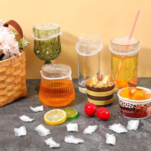 Alt view image 7 of 7 - 100 Pcs Disposable Cup Covers Drink Covers, for Women Adult