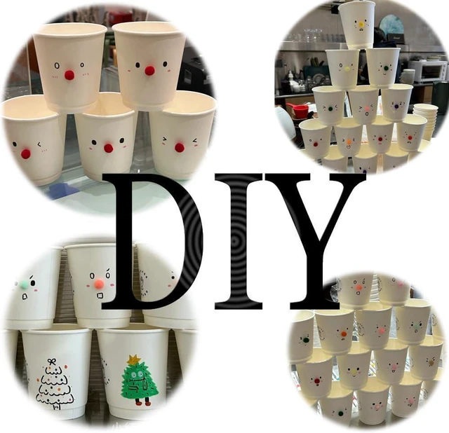 Alt view image 3 of 6 - 1.4 X 2 Inch White Small Premium Quality Paper Coffee Cups, Disposable Mini Bathroom Mouthwash Cups - Small Paper Cups for Parties, Picnics, Travel (3 oz. - 100 Count)