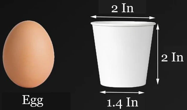 Alt view image 4 of 6 - 1.4 X 2 Inch White Small Premium Quality Paper Coffee Cups, Disposable Mini Bathroom Mouthwash Cups - Small Paper Cups for Parties, Picnics, Travel (3 oz. - 100 Count)