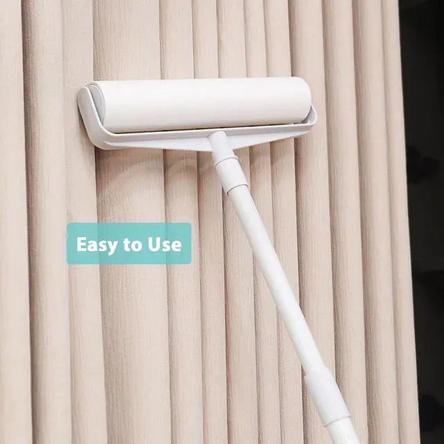 Alt view image 4 of 7 - 9.45 inch Lint Roller Refills for Floor Lint Roller Replacement 9.4 inch to 9.5 inch Wide Large Floor and Carpet Lint Remover Refills, Pack of 3 Rolls Extra Sticky 180 Sheets Total
