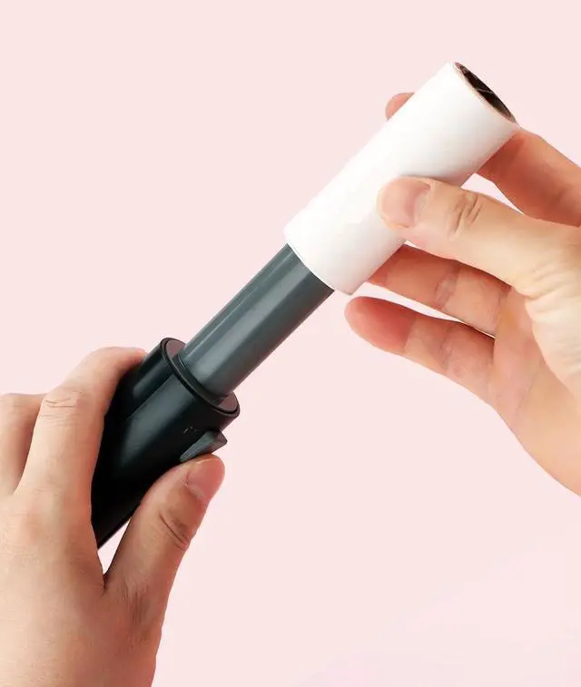 Alt view image 3 of 7 - 3 inch Mini Lint Roller Refills Compatible with Scotch Brite PetLovers Evercare Mini Lint Rollers Travel Size Extra Sticky 40 Sheets Per Refill 6 Pack 240 Sheets Total