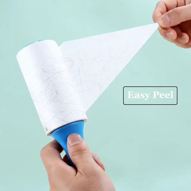 Alt view image 6 of 7 - 4 inch Lint Roller Refills for Evercare PetLovers Fedicelly Albatross and More Lint Rollers, Extra Sticky 90 Sheets per Refill, Pack of 4 Rolls, 360 Sheets Total (1 1/2 inch Inside Diameter)
