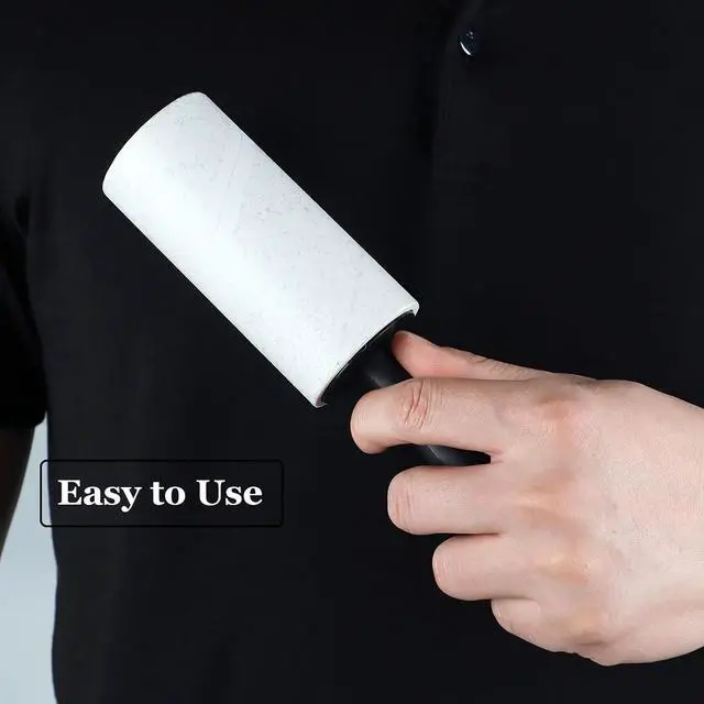 Alt view image 5 of 7 - 4 inch Lint Roller Refills for Evercare PetLovers Fedicelly Albatross and More Lint Rollers, Extra Sticky 90 Sheets per Refill, Pack of 4 Rolls, 360 Sheets Total (1 1/2 inch Inside Diameter)