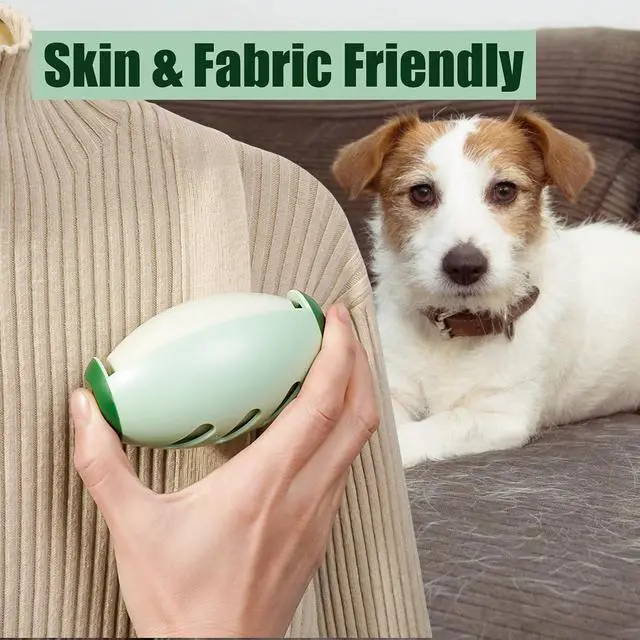 Alt view image 4 of 7 - Reusable Lint Roller Ball, Mini Travel Size Lint Roller for Clothes, On The Go Small Portable Lint Ball Remover for Clothes and Pet Hair, Extra Sticky & Washable Gel (Green)