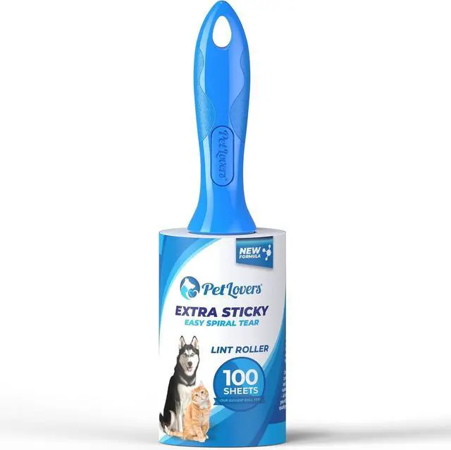 Main image of PetLovers Extra Sticky Lint Roller Mega Value Set for Pet Hair Removal, Dog and Cat Lint Remover (1 Pack)