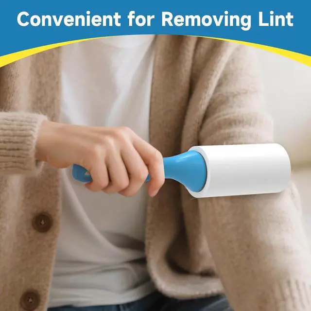 Alt view image 6 of 7 - Swihauk 600 Sheets Extra Sticky Lint Rollers for Pet Hair