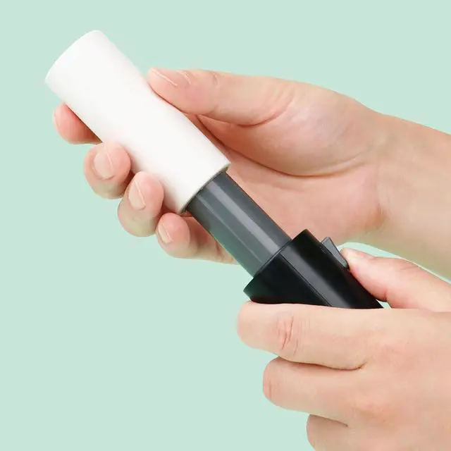 Alt view image 3 of 7 - 3 inch Mini Lint Roller Refills Compatible with Scotch Brite Mini Travel Lint Roller and PetLovers Evercare Mini Pet Hair Remover Sticky Roller Refill 4 Rolls 40 Sheets per Roll Total 160 Sheets