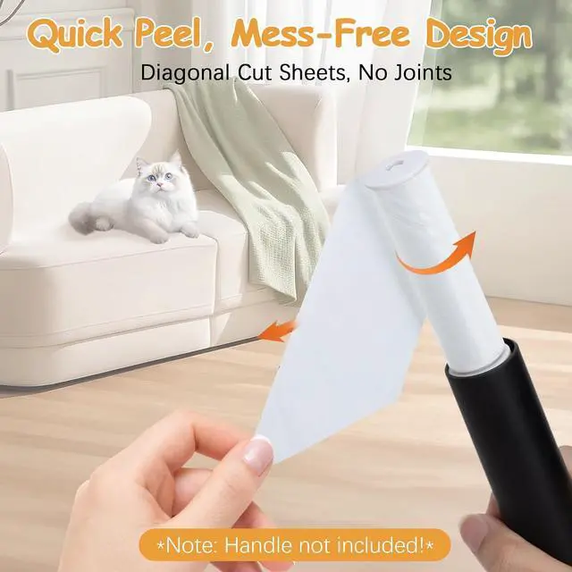 Alt view image 4 of 7 - Lint Roller Refill Compatible with Flint,10 Pack